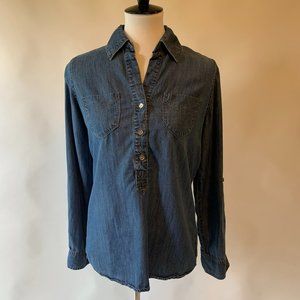 INC denim top